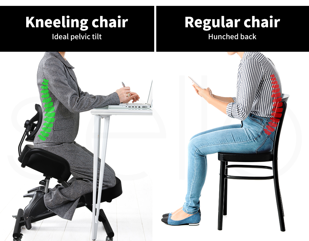 Ergonomic Kneeling Chair Review - Is Hollowing Your Back A Safe