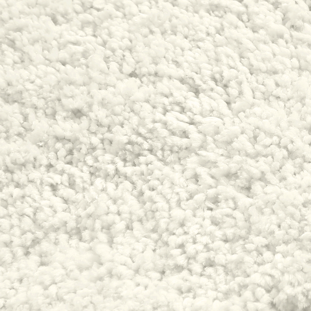 Ultra Soft Anti Slip Rectangle Plush Shaggy Floor Rug Carpet in Beige 200X140cm