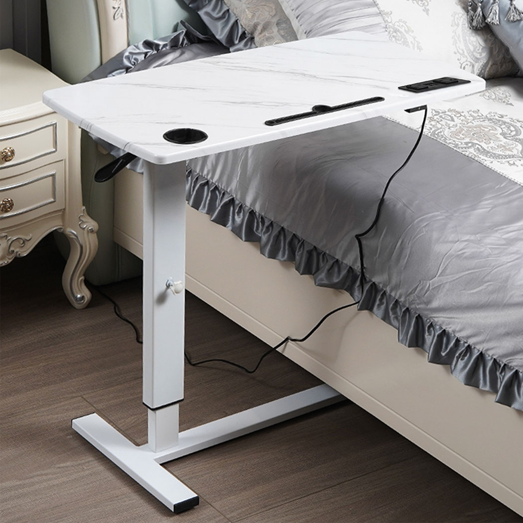 Levede Standing Desk Mobile Sofa Bed Side Table Adjustable Laptop Computer - Picture 33 of 66