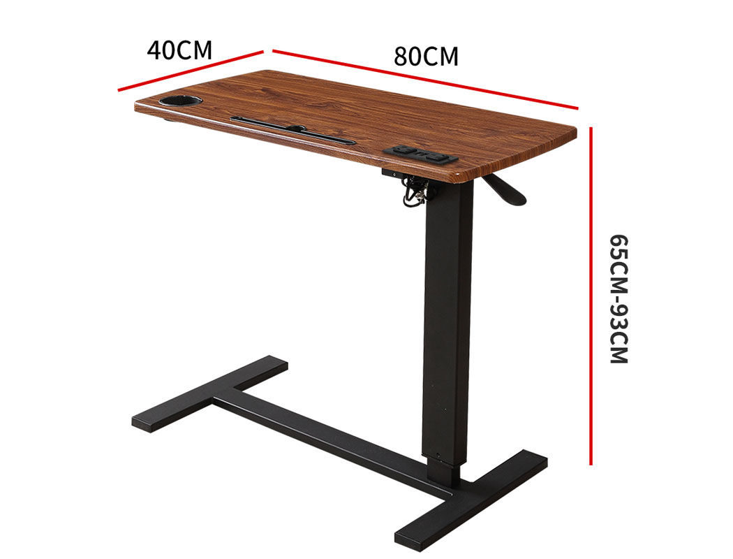 Levede Standing Desk Mobile Sofa Bed Side Table Adjustable Laptop Computer - Picture 21 of 67