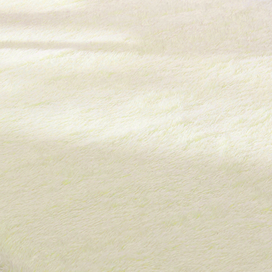 Marlow Floor Rugs Shaggy Rug Mats Shag Bedroom Living Room Mat 120x160cm Cream