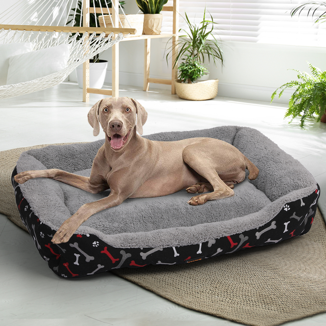 Pawz Pet Bed Dog Cat Large Beds Calming Warm Soft Cushion Mattress Plush Comfy - Picture 180 of 681