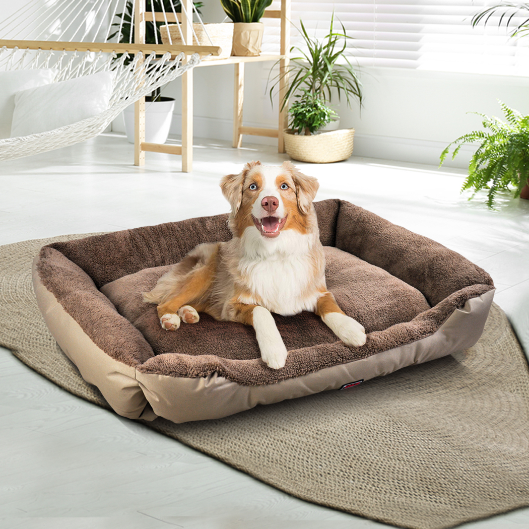 Pawz Pet Bed Dog Cat Large Beds Calming Warm Soft Cushion Mattress Plush Comfy - Picture 646 of 681