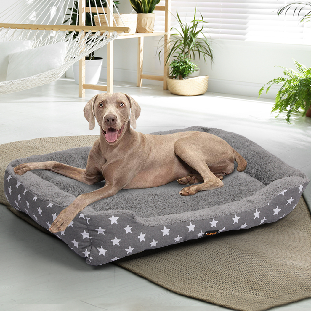Pawz Pet Bed Dog Cat Large Beds Calming Warm Soft Cushion Mattress Plush Comfy - Picture 216 of 681