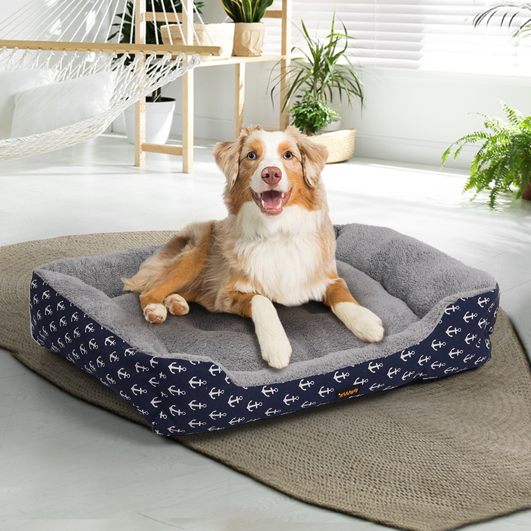 Pawz Pet Bed Dog Cat Large Beds Calming Warm Soft Cushion Mattress Plush Comfy - Picture 240 of 681