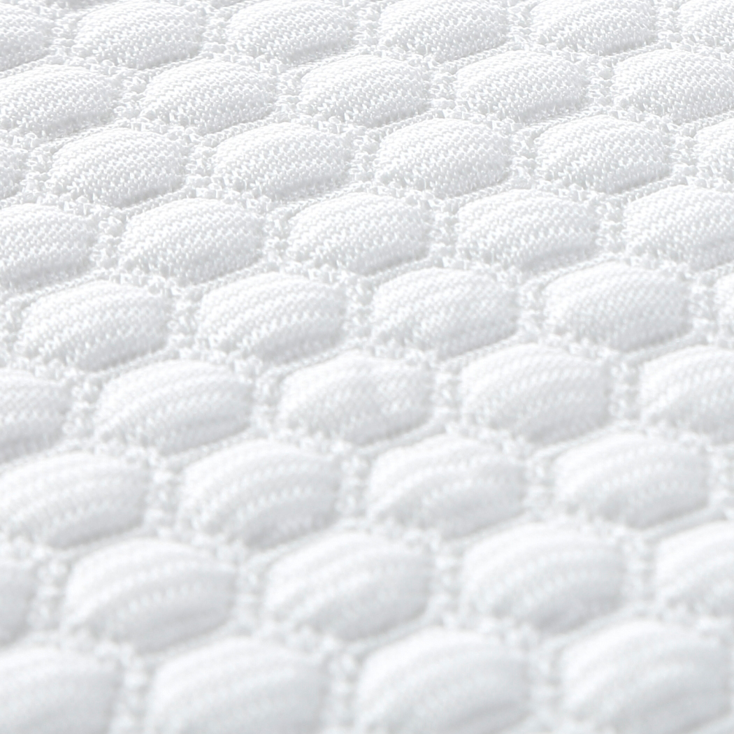 DreamZ Fully Fitted Waterproof Mattress Protector Quilted Honeycomb King Single