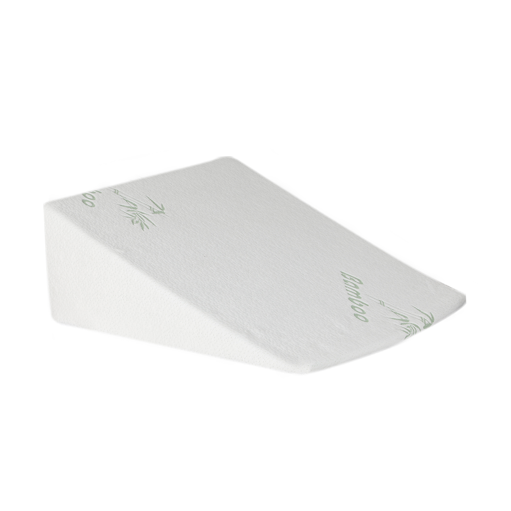 TopSellers-Wedge Pillow Memory Foam - 25cm Support for Back Sleep Comfort