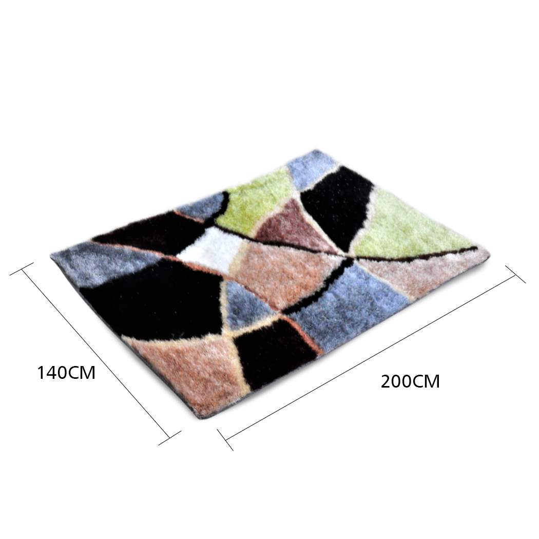 Ultra Soft Shaggy Rug Shag Floor Mat Carpet Home Decor Anti Slip Design