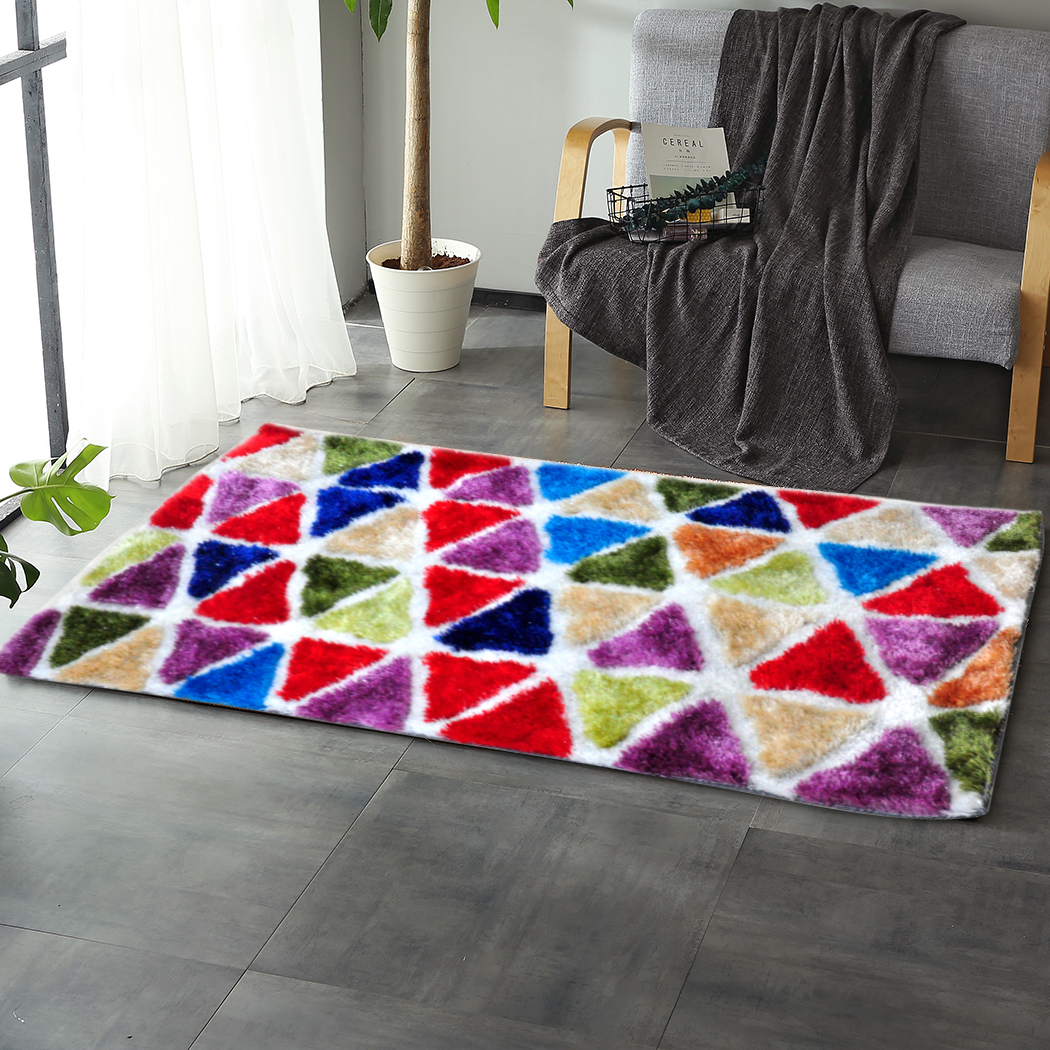 Ultra Soft Shaggy Rug Shag Floor Mat Carpet Home Decor Anti Slip Design
