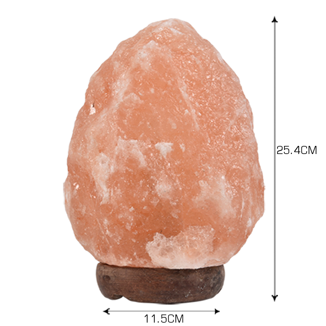 5-7 kg Himalayan Salt Lamp Rock Crystal Natural Light Dimmer Switch Cord Globes