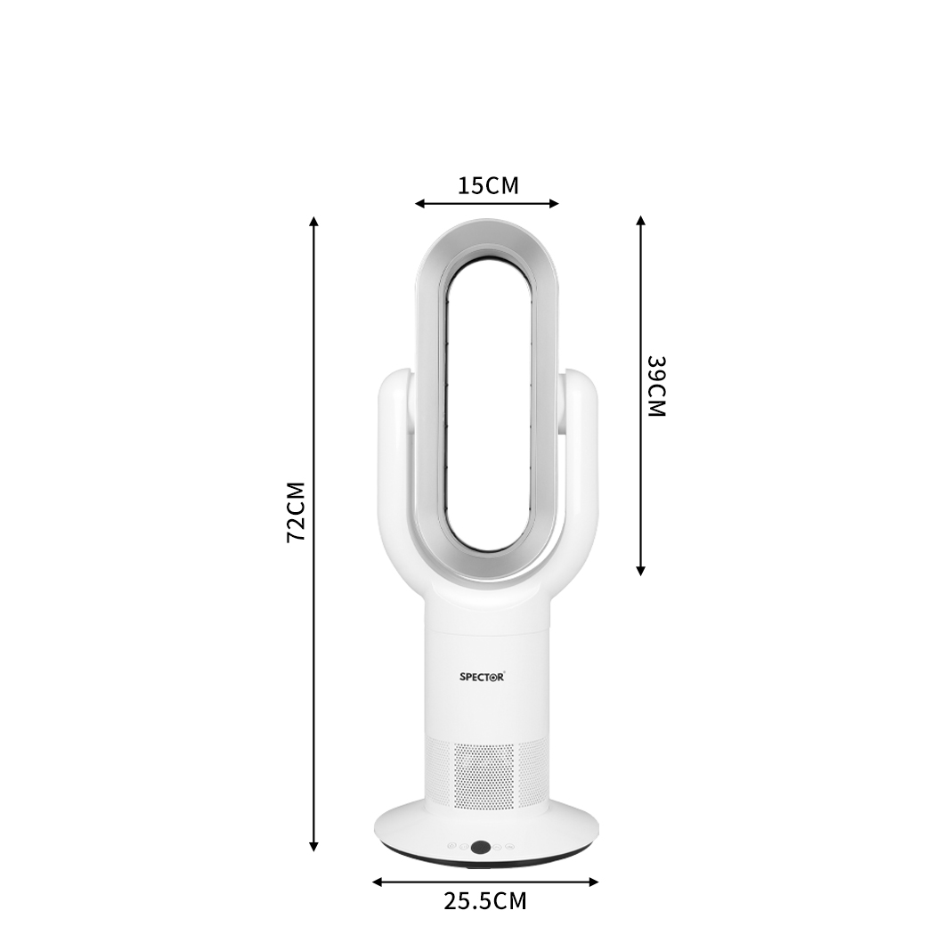 Spector Electric Heater Portable Fast Heating Tower Heaters Remote Control Timer - Picture 121 of 131