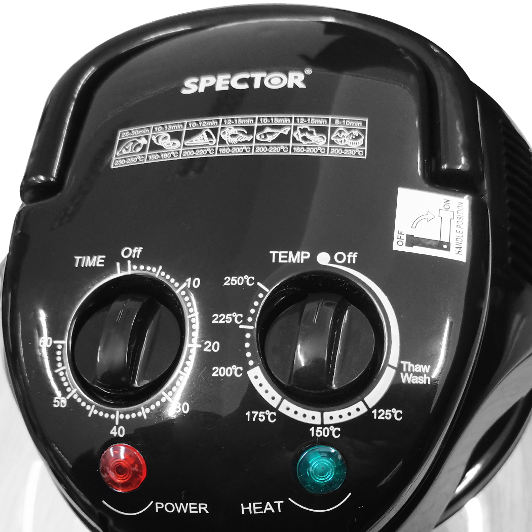 Spector Air Fryer Electric Fryers Oven Self-cleaning Healthy Cooker 17L Oil Free