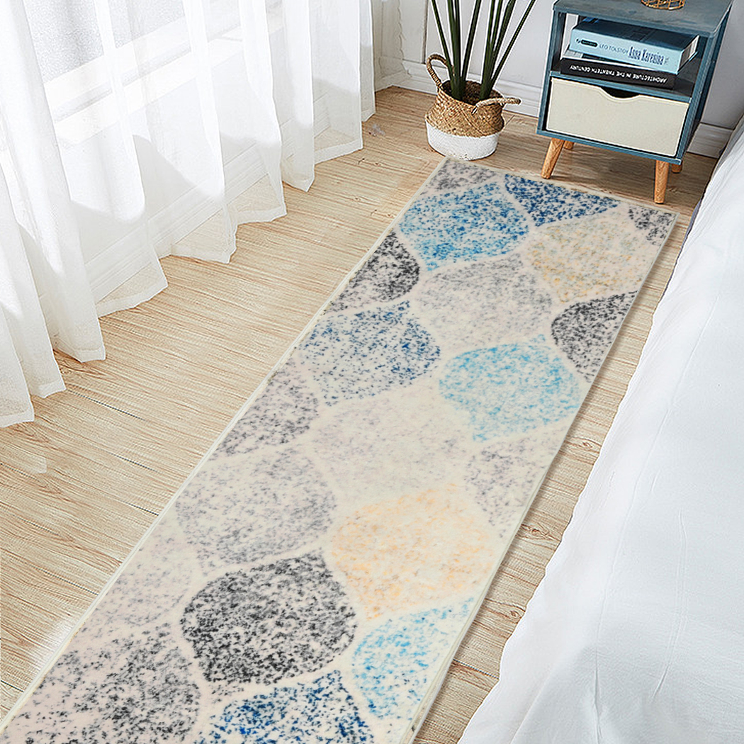 Marlow Floor Rug Hallway Runner Washable Soft Plush Carpet Non Slip 180X60cm - Picture 32 of 51