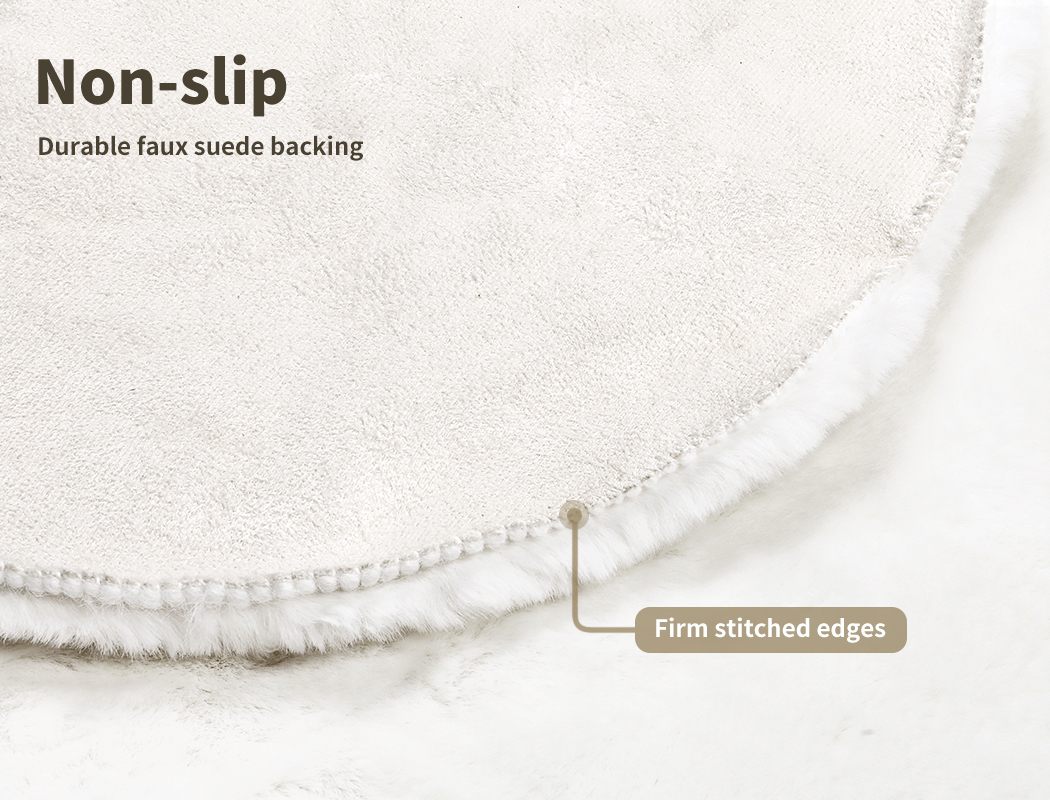 Marlow Floor Rug Area Rugs Shaggy Fluffy Faux Rabbit Fur Sofa Couch 20MM Pile - Picture 54 of 60