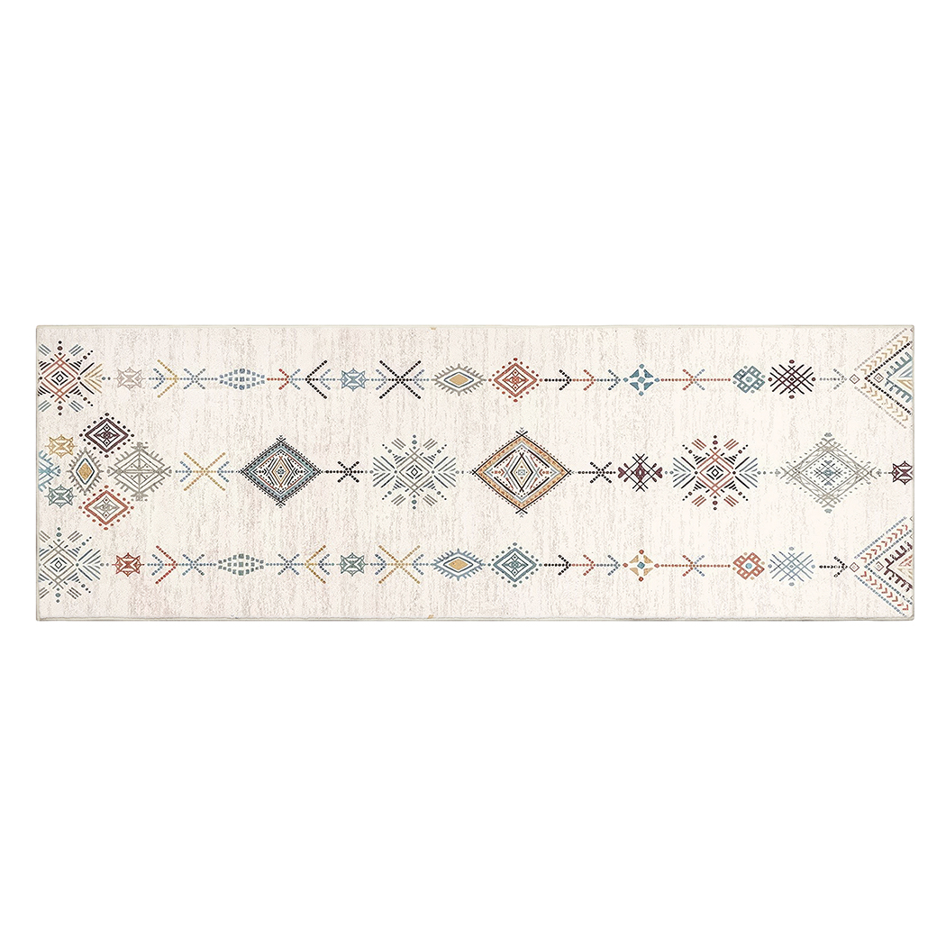 TopSellers-Stylish Hallway Runner - Soft Cozy Grey Rug 180x60cm