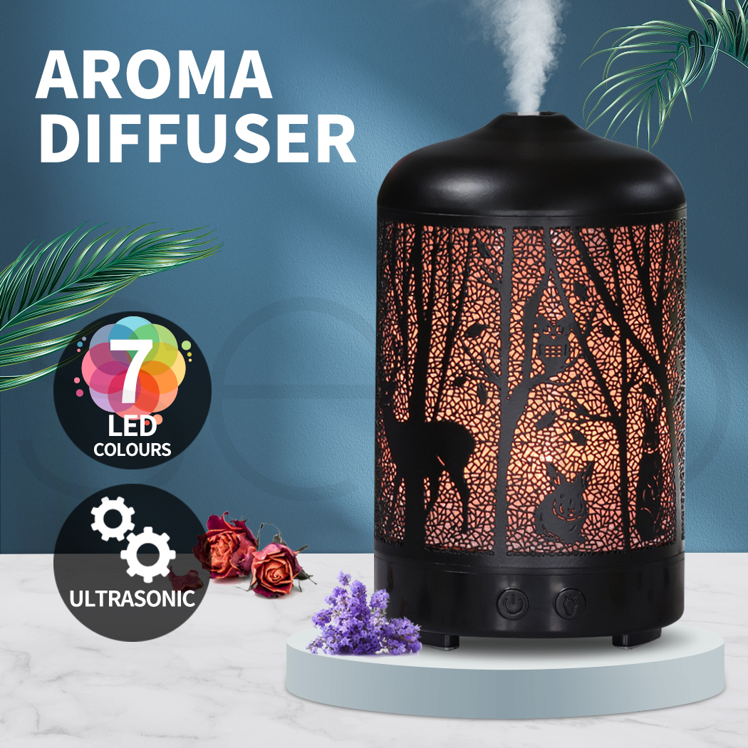 Aromatherapy Diffuser 3D Aroma Essential Oils Ultrasonic Air Humidifier Purifier - Picture 13 of 36