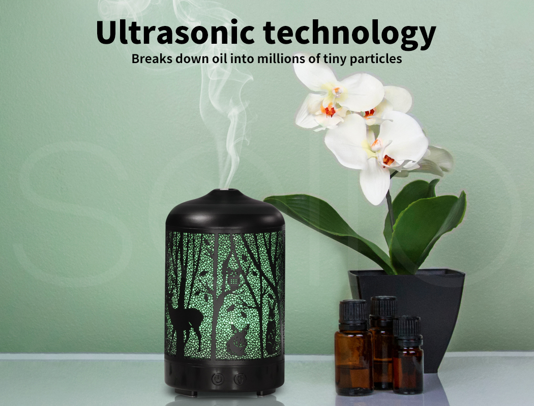 Aromatherapy Diffuser 3D Aroma Essential Oils Ultrasonic Air Humidifier Purifier - Picture 18 of 36