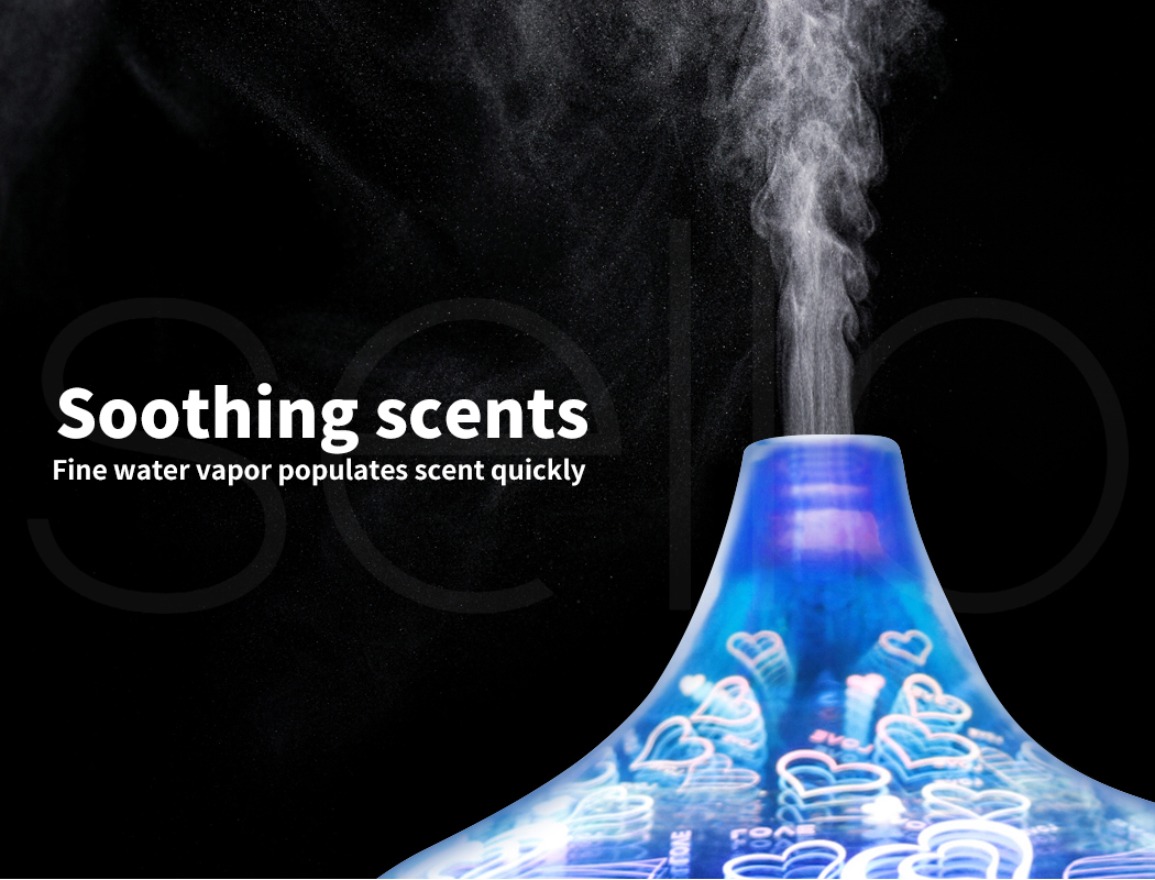Aromatherapy Diffuser 3D Aroma Essential Oils Ultrasonic Air Humidifier Purifier - Picture 27 of 36