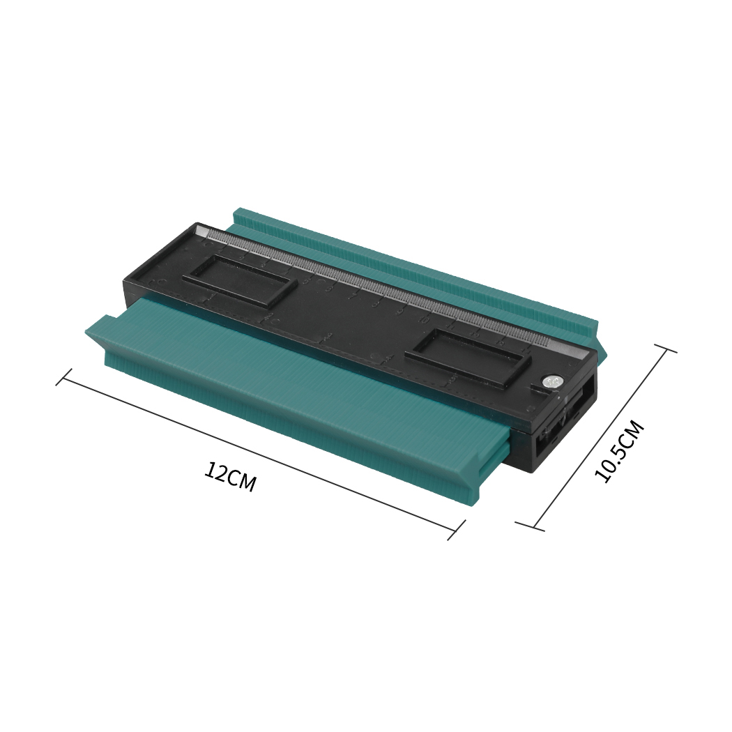 5" Shape Contour Copy Duplicator Profile Gauge Plastic Circular Frame Edge Tool
