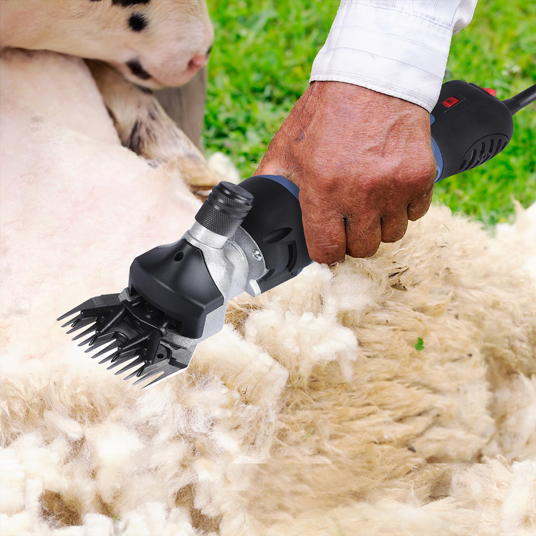 Traderight Sheep Shears Electric Clippers Farm Goat Alpaca Livestock Wool Blades