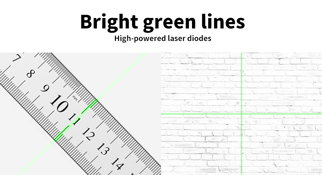 Laser Level Green Self Leveling Tripod 12 Line 360° Rotary Cross Measure Tool - Picture 43 of 83