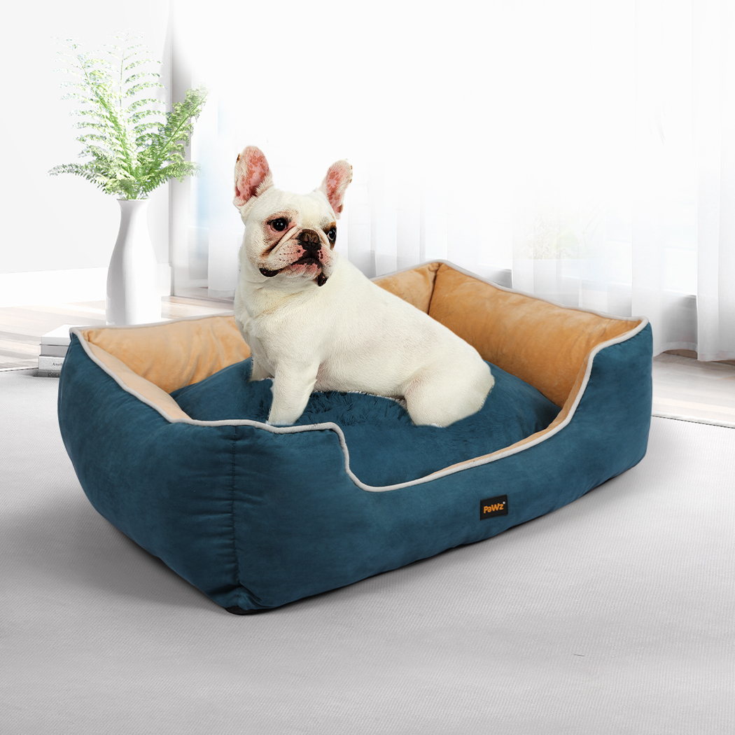Pawz Pet Bed Dog Cat Large Beds Calming Warm Soft Cushion Mattress Plush Comfy - Picture 60 of 681