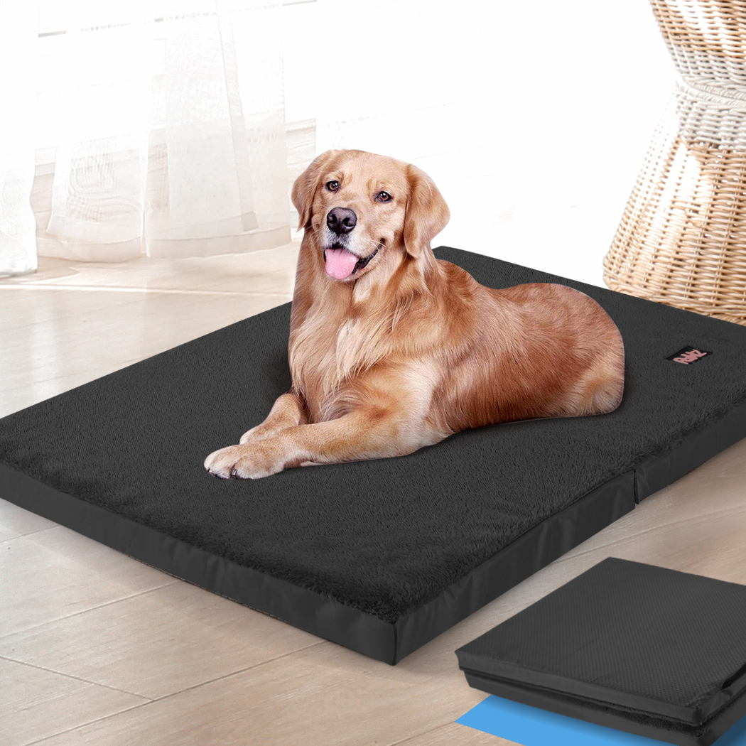 Pawz Dog Calming Bed Pet Cat Mattress Removable Cover Washable Portable Large - Picture 12 of 34