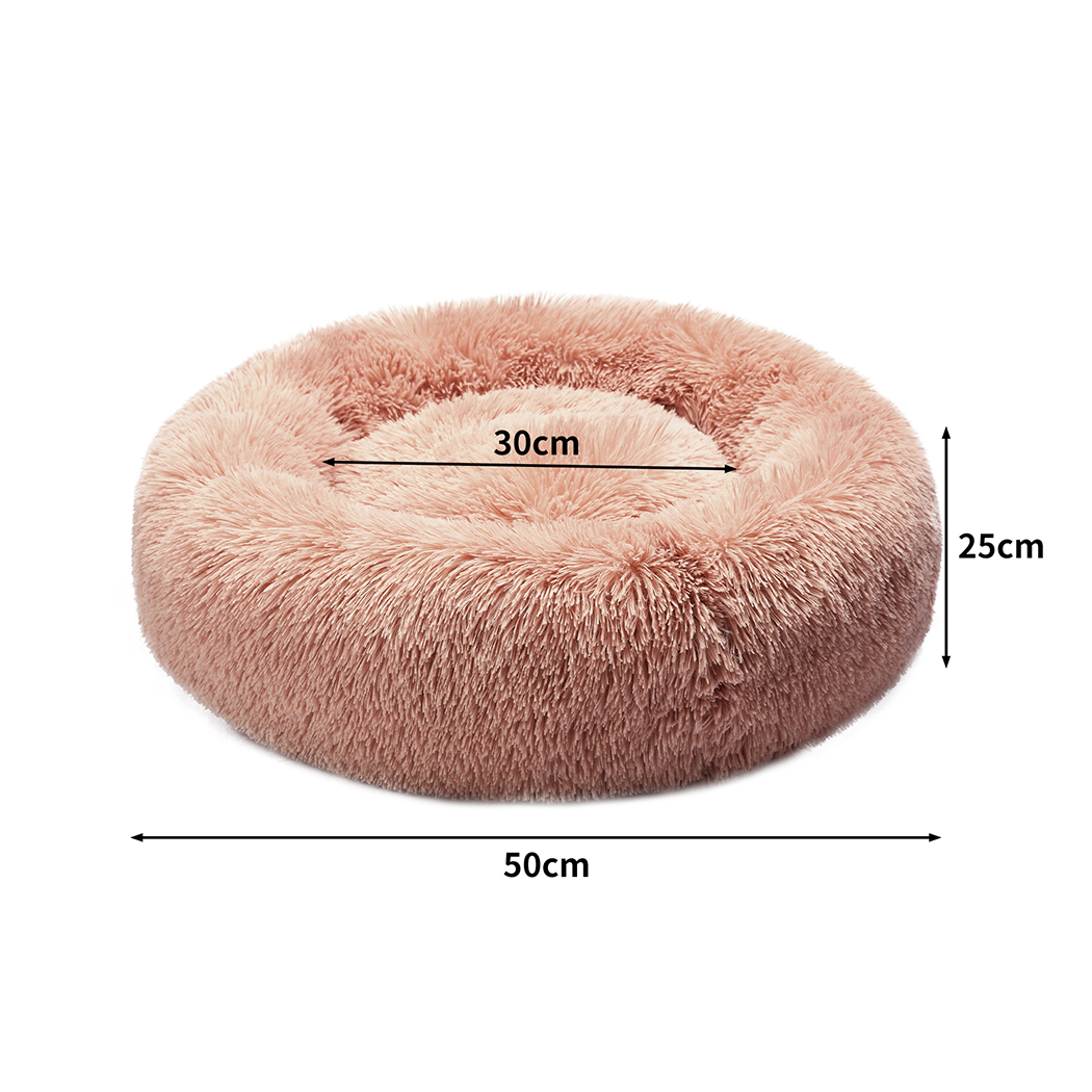 PaWz Pet Bed Dog Beds Mattress Bedding Cat Pad Mat Cushion Winter S Pink