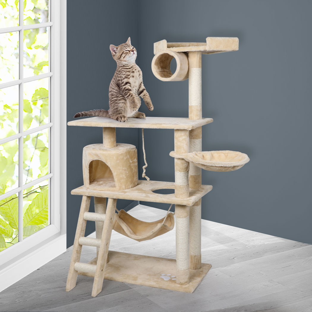 Pawz Cat Tree Scratching Post Scratcher Tower Condo House Furniture Ceiling High - Picture 23 of 195