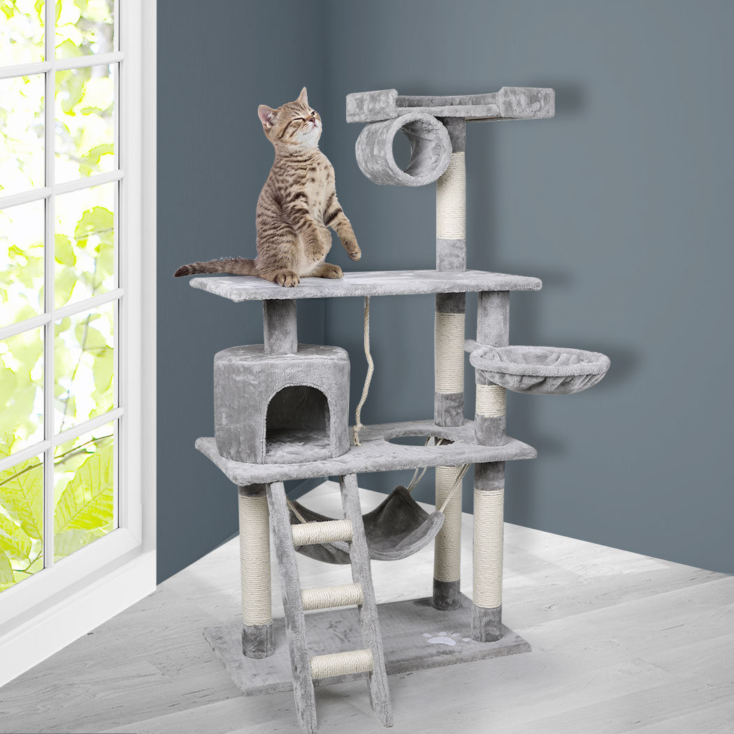 PaWz Cat Tree Scratching Post Gym House Condo Furniture Scratcher Tower 140cm