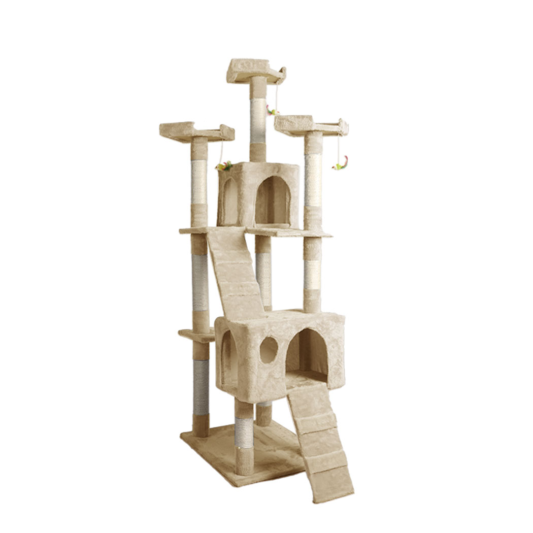 Pawz Cat Tree Scratching Post Scratcher Tower Condo House Furniture Ceiling High - Picture 70 of 195