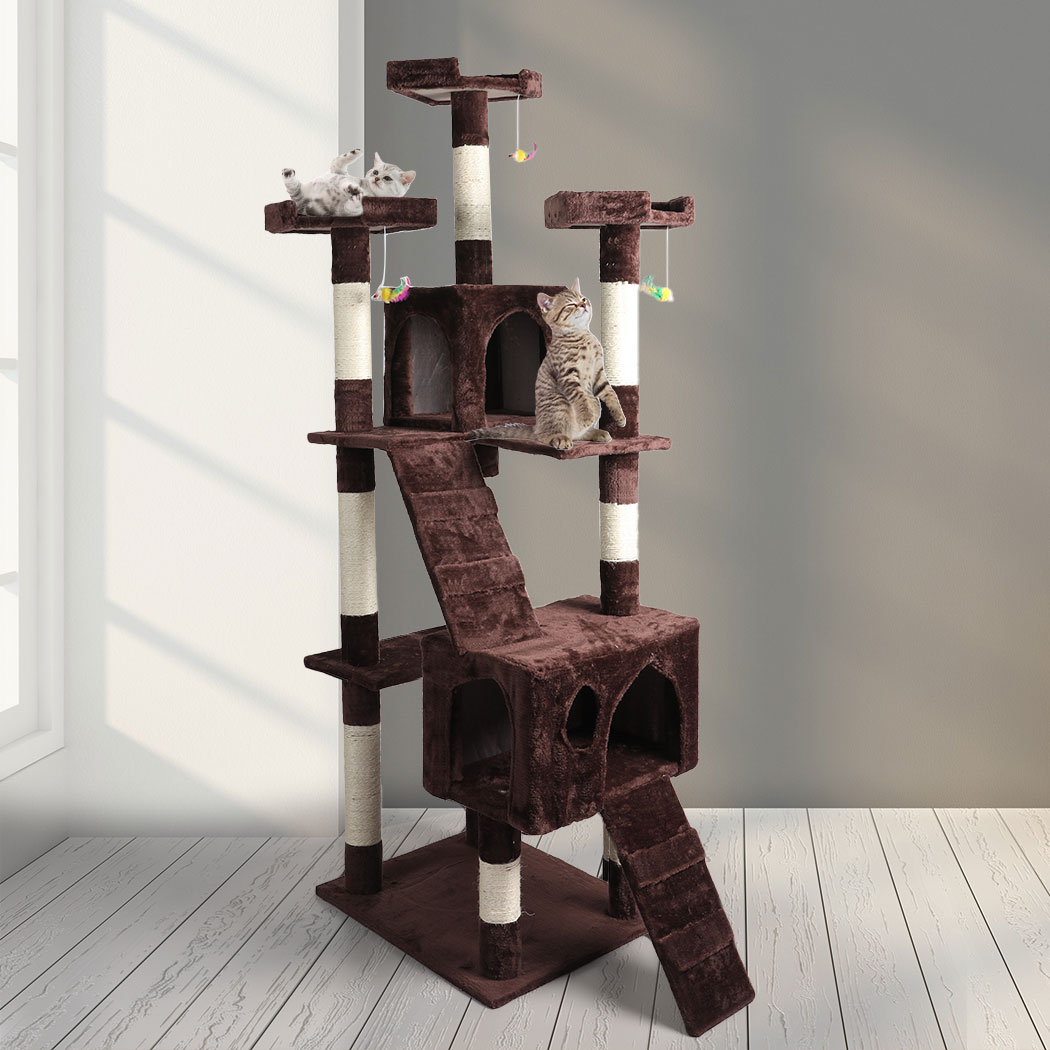 PaWz 184CM Cat Scratching Post Tree Gym House Condo Furniture Scratcher Tower