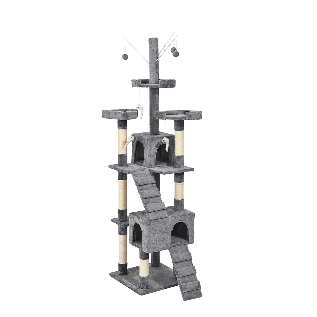 Pawz Cat Tree Scratching Post Scratcher Tower Condo House Furniture Ceiling High - Picture 118 of 195