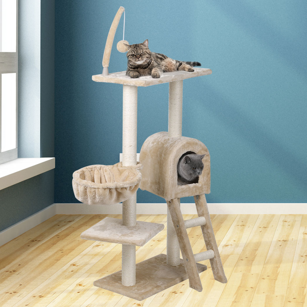 Pawz Cat Tree Scratching Post Scratcher Furniture Condo Tower House Trees 135CM