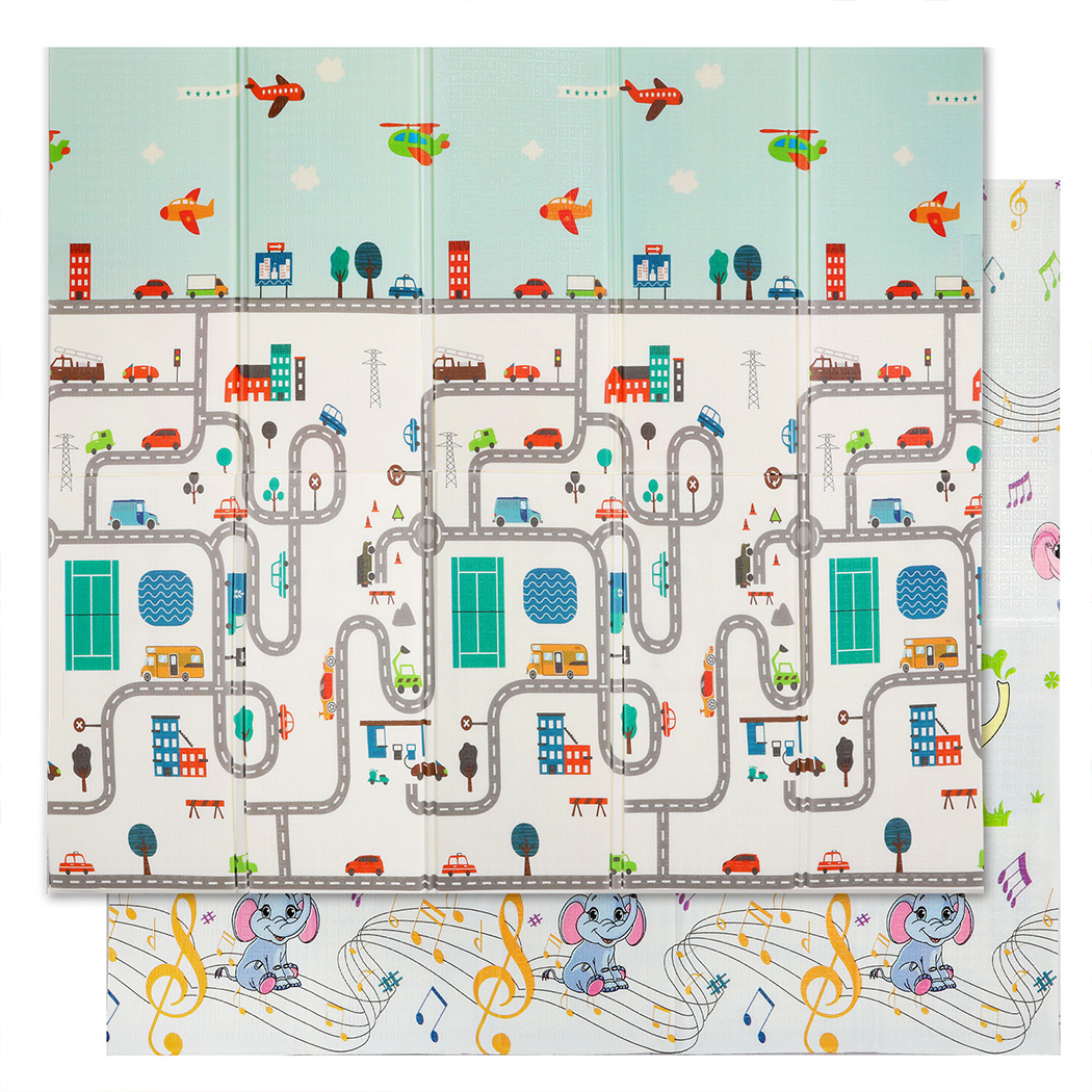 Bopeep Kids Play Mat Baby Crawling Pad Floor Foldable XPE Foam Non-slip 1.8x2m - Picture 31 of 53