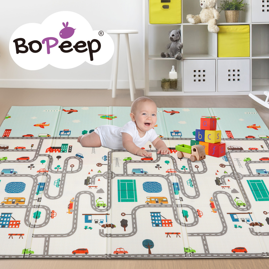 Bopeep Kids Play Mat Baby Crawling Pad Floor Foldable XPE Foam Non-slip 1.8x2m - Picture 30 of 53