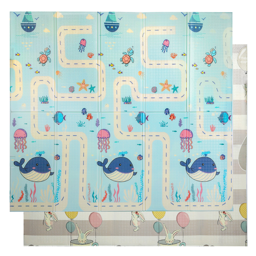 Bopeep Kids Play Mat Baby Crawling Pad Floor Foldable XPE Foam Non-slip 1.8x2m - Picture 22 of 53