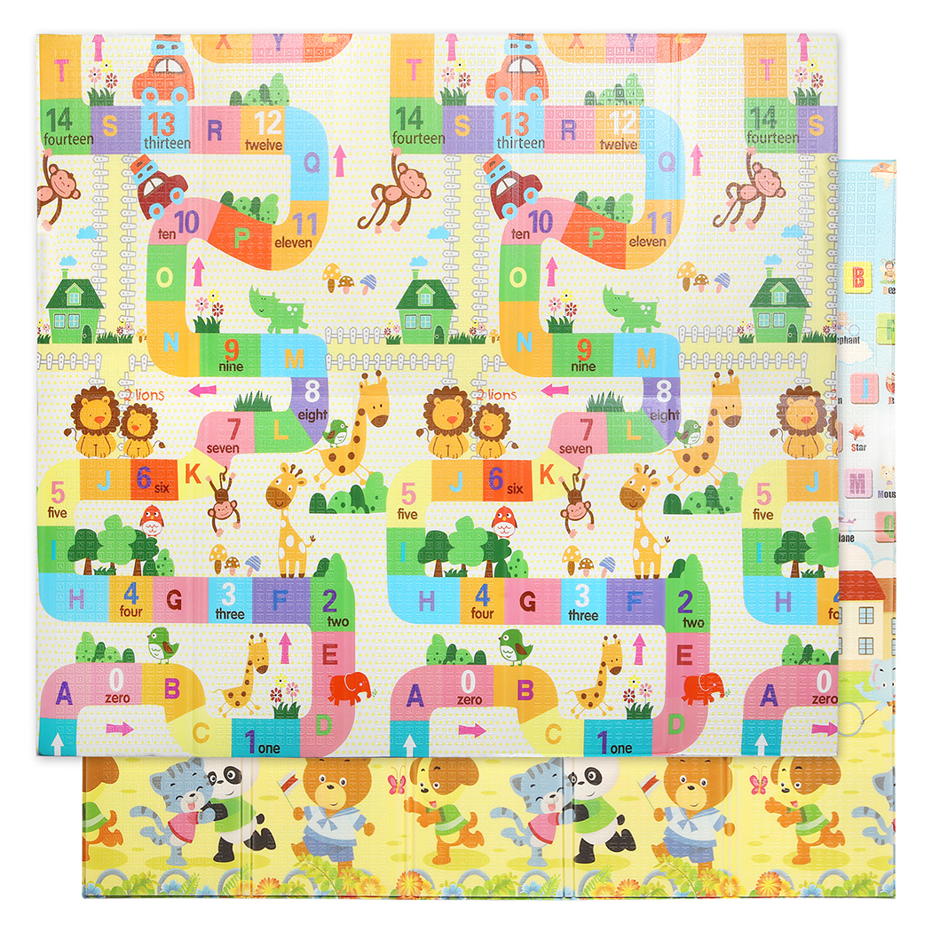 Bopeep Kids Play Mat Baby Crawling Pad Floor Foldable XPE Foam Non-slip 1.8x2m - Picture 53 of 53