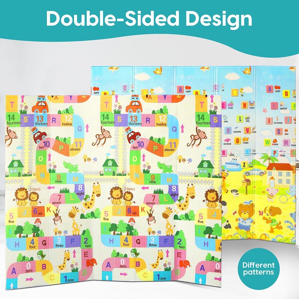Bopeep Kids Play Mat Baby Crawling Pad Floor Foldable XPE Foam Non-slip 1.8x2m - Picture 44 of 53