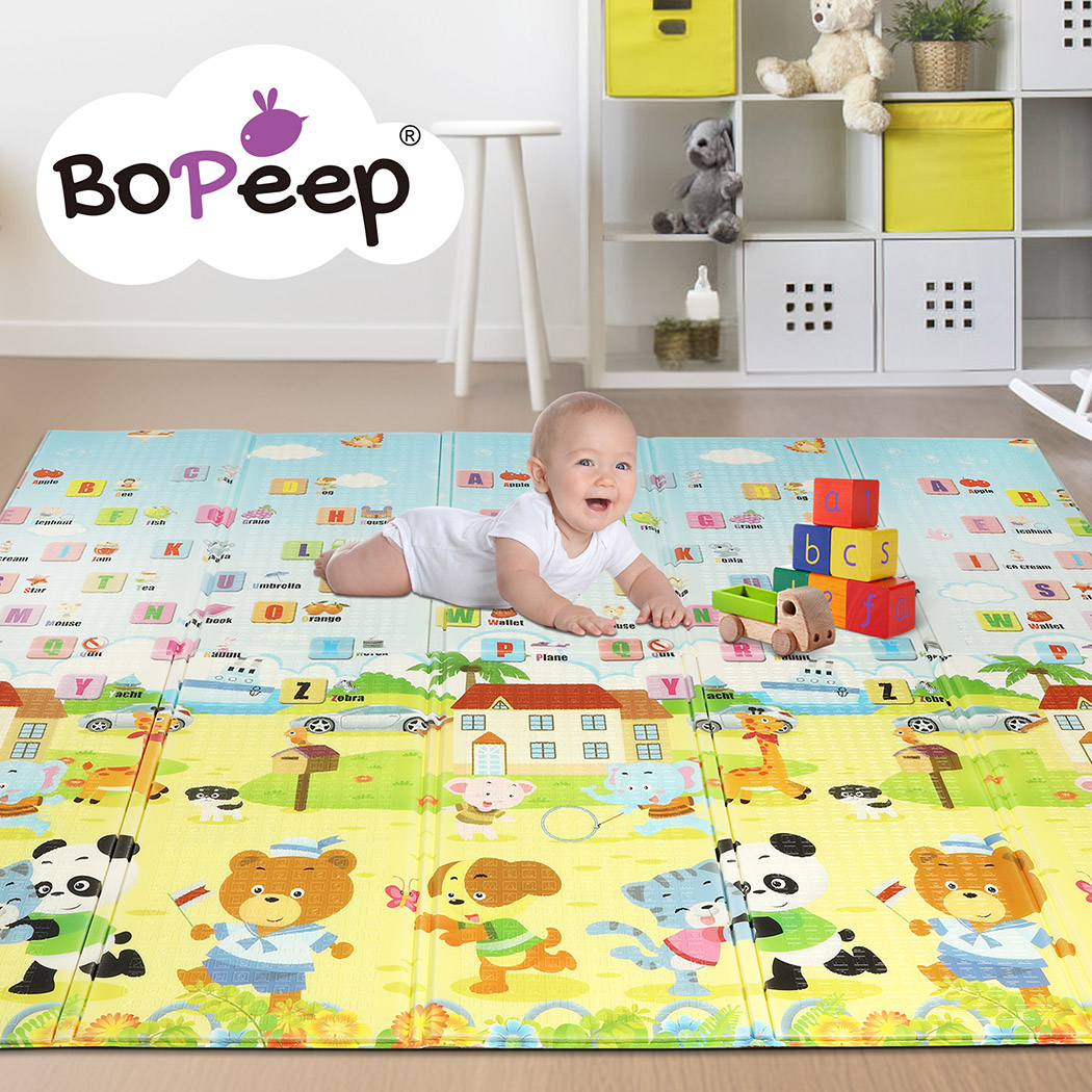 Bopeep Kids Play Mat Baby Crawling Pad Floor Foldable XPE Foam Non-slip 1.8x2m - Picture 52 of 53