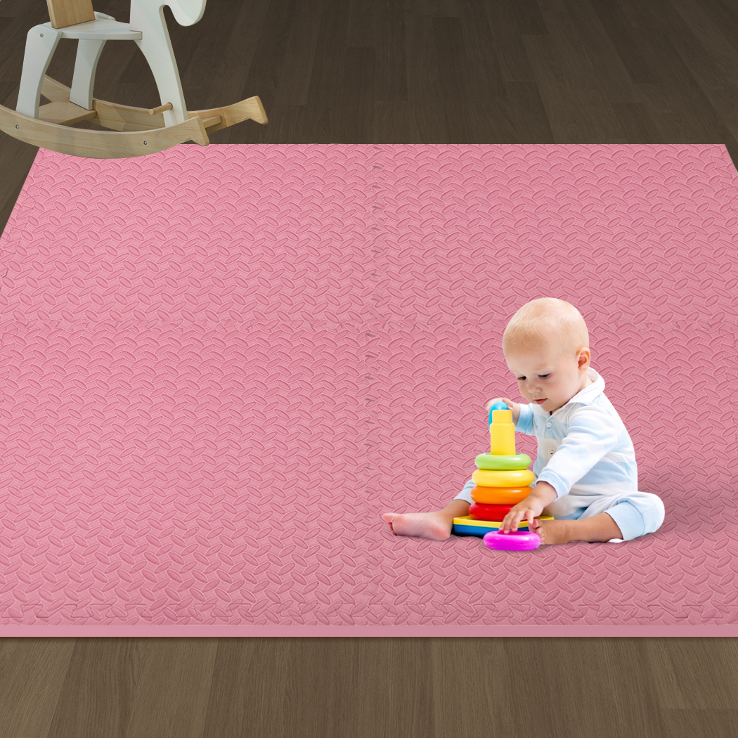 Bopeep Kids Play Mat EVA Foam Kid Crawling 12mm 4PCS Interlocking Carpet 60x60 - Picture 89 of 143