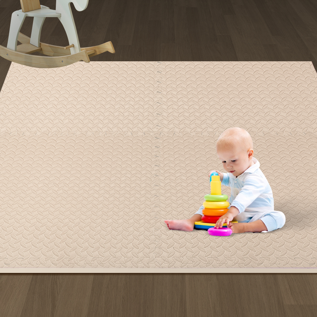 Bopeep Kids Play Mat EVA Foam Kid Crawling 12mm 4PCS Interlocking Carpet 60x60 - Picture 122 of 143