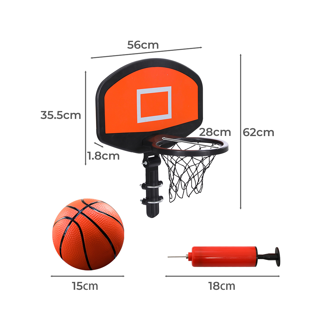 Centra Trampoline Round Trampolines Basketball Safety Net Pad Mat 4.5/8/10/12FT - Picture 49 of 58