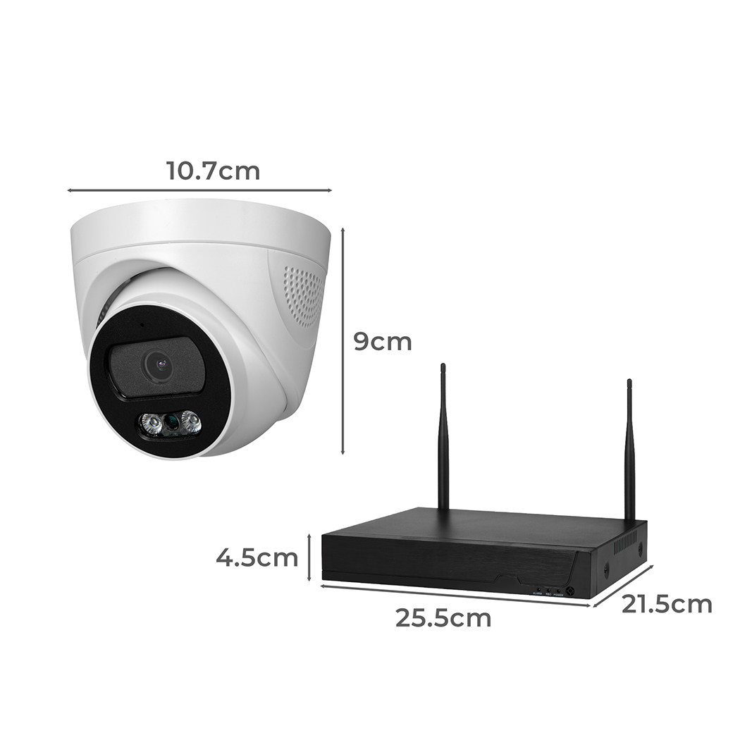 4x 8x Security Camera Wireless 1080P with Monitor Wifi CCTV 8CH NVR Night Vision - Picture 61 of 161