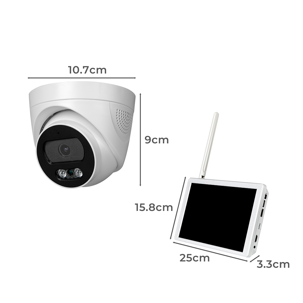 4x 8x Security Camera Wireless 1080P with Monitor Wifi CCTV 8CH NVR Night Vision - Picture 73 of 161