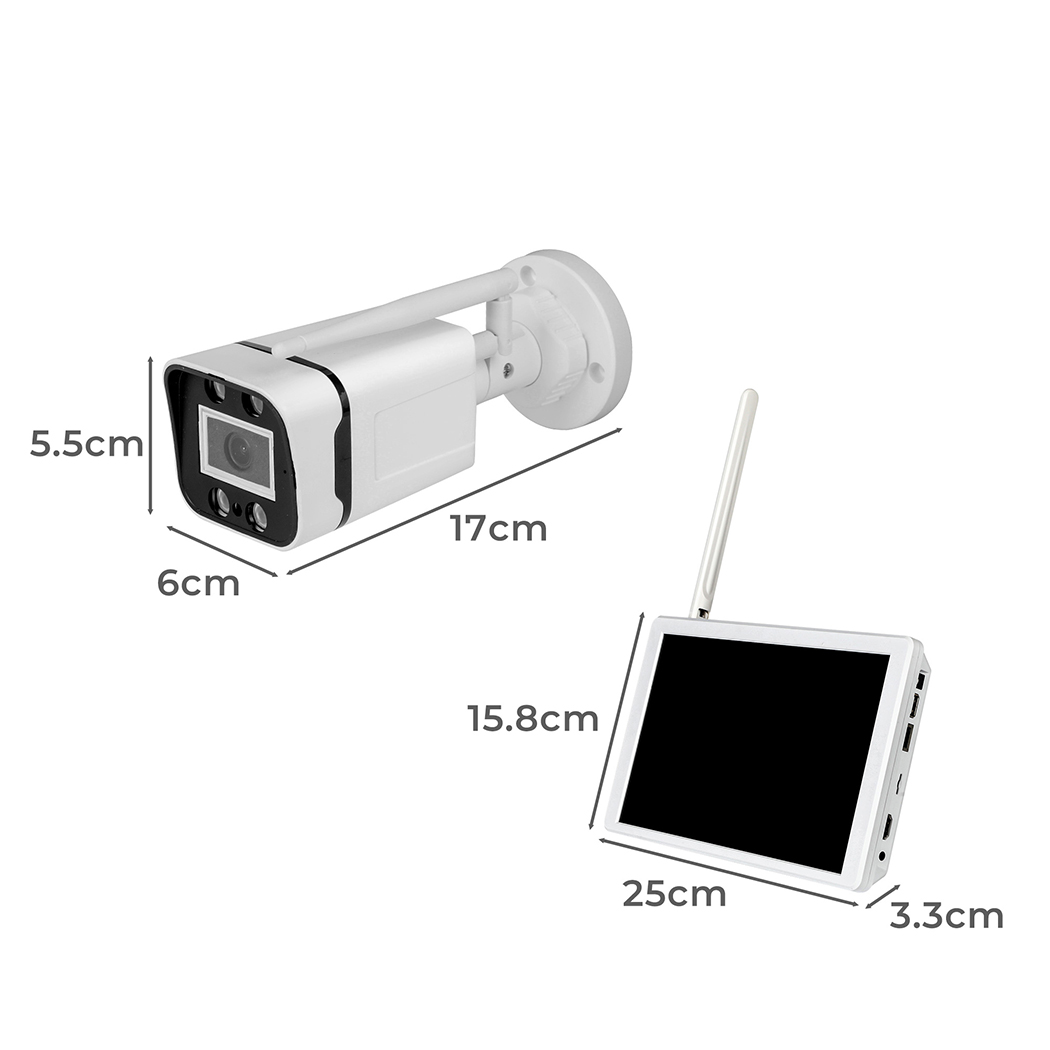 4x 8x Security Camera Wireless 1080P with Monitor Wifi CCTV 8CH NVR Night Vision - Picture 37 of 161