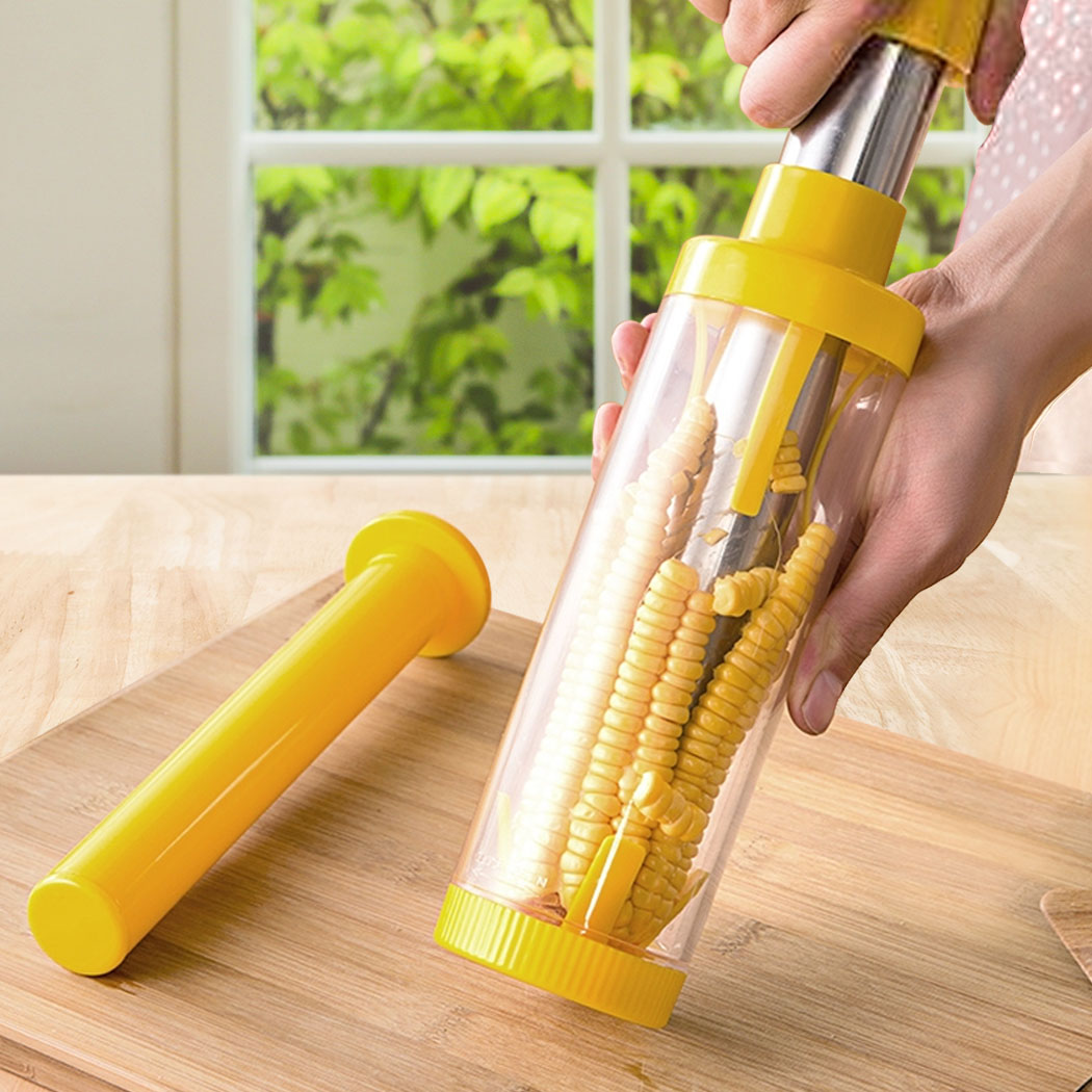 Corn Stripper Kerneler Peeler Remover Slicer Thresher Cutter Kitchen Helper Tool
