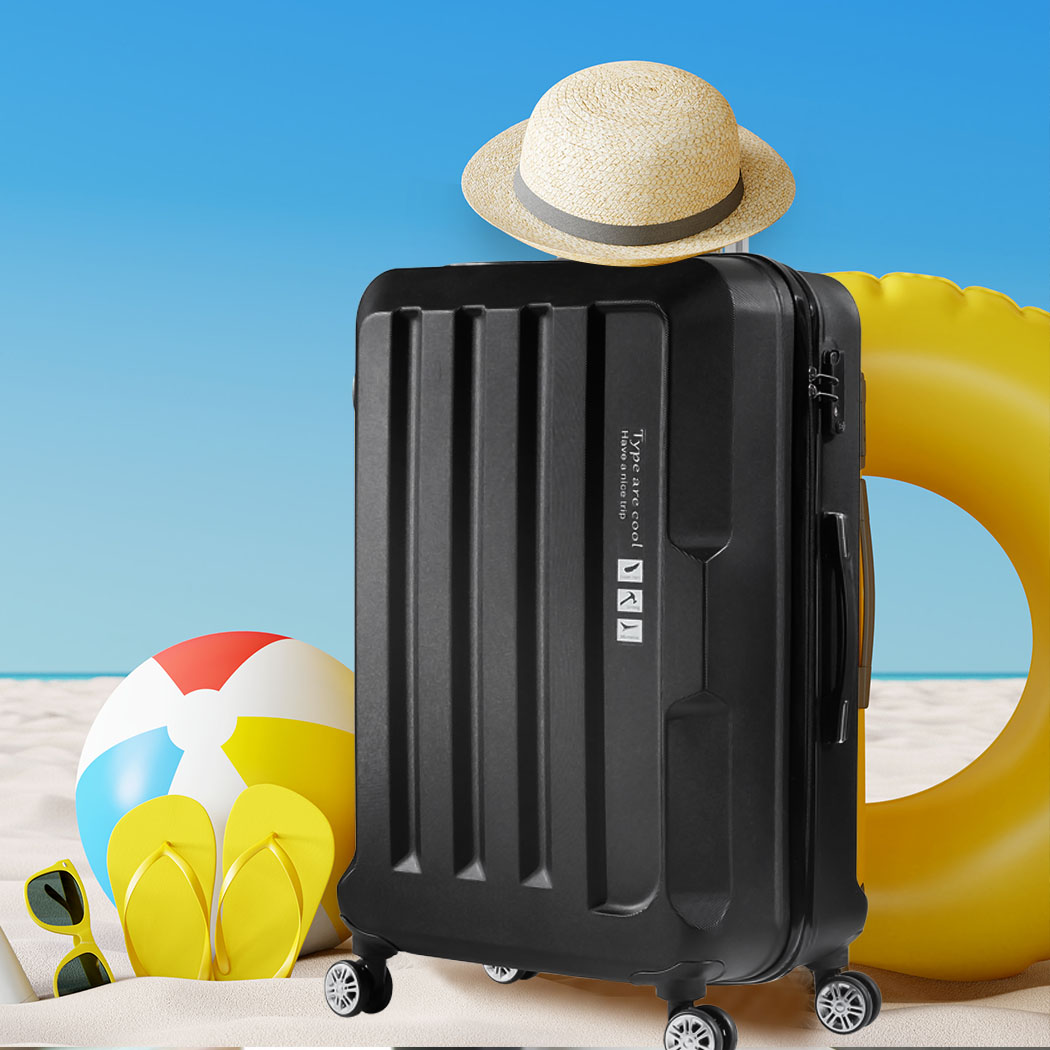 Slimbridge 24" Travel Luggage Lightweight Check In Cabin Suitcase TSA Lock Carry