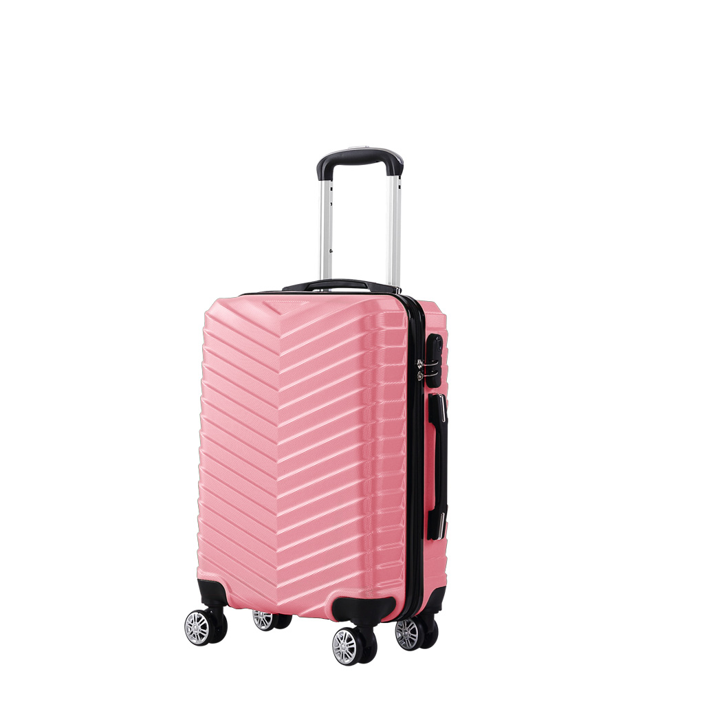 TopSellers-Luggage Suitcase Travel - Rose Gold 28" Lightweight & Stylish