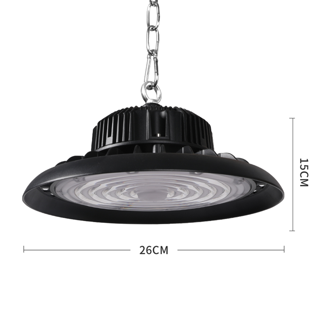 EMITTO UFO High Bay LED Lights 100W Workshop Lamp Industrial Shed Warehouse Factory